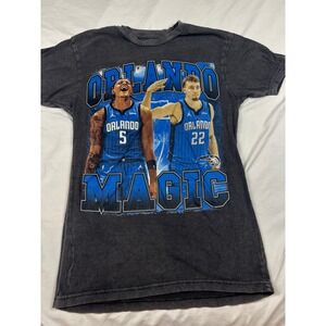 Orlando Magic Shirt Paolo Banchero Franz Wagner Stadium Essentials Grey Small